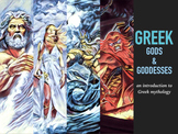 Greek Mythology: Gods, Goddesses, & Heroes Slides & Presentation!
