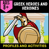 Greek Mythology Heroes and Heroines - Profiles, Activities