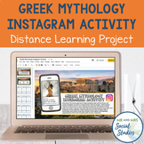Greek Mythology Instagram Activity for Google Drive | Gree