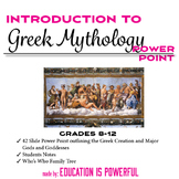 Greek Mythology Introduction PowerPoint