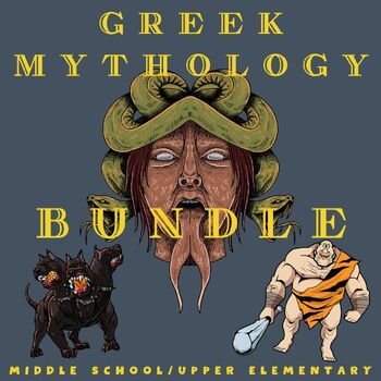 Preview of Greek Mythology, Ancient Greece, BUNDLE, HANDS-ON & Digital