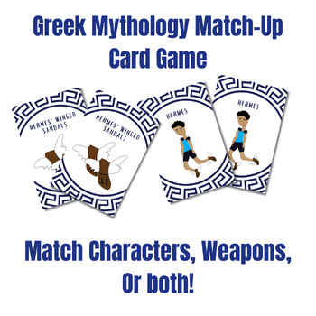 Preview of Greek Mythology Match-Up Card Game