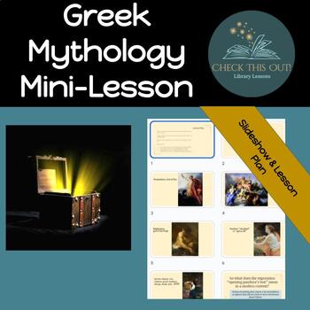 Preview of Greek Mythology Mini-Lesson