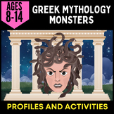 Greek Mythology Monsters - Printable Profiles, Activities 