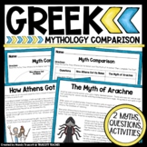 Greek Mythology ... Myth Comparison & Activities