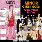 Greek Mythology Posters | Minor Gods | 12 Lesser Deities |