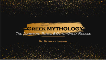 Preview of Greek Mythology PowerPoint