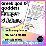 Greek Mythology Project | Creative god and goddess Bumper 