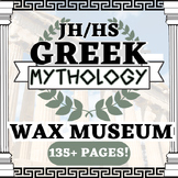 Greek Mythology Project: Living Wax Museum