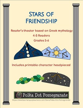 Preview of Greek Mythology Reader's Theater: Stars of Friendship