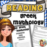Greek Mythology Readers Dialogue (Print and Google Slides)
