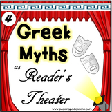 Myths and Legends Greek Myth Reading Comprehension Gods & 