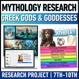 Greek Mythology Research Project - Greek Gods and Goddesse