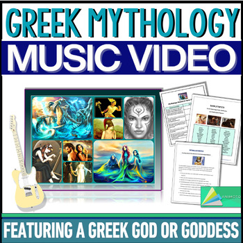 Preview of Greek Mythology Unit Project - Greek Gods and Goddesses - The Odyssey by Homer