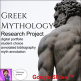 Greek Mythology Research Project- digital resource-Google Apps™