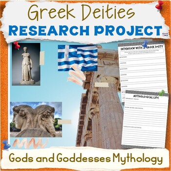 greek mythology research project middle school