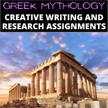 Preview of Greek Mythology Research and Writing Activities