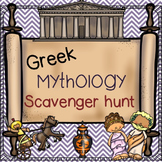 Greek Mythology Scavenger Hunt