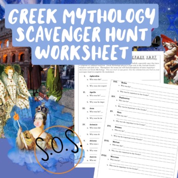 Greek Mythology Activities 10