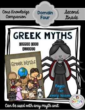 Preview of Greek Mythology ~Second Grade