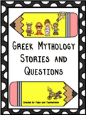 Greek Mythology Short Stories and Text-dependent Questions