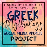 Greek Mythology Social Media Profile Project