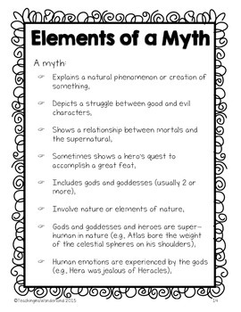 Greek Mythology Activities, Stories & Posters by Teaching in a Wonderland