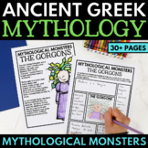 Greek Mythology Unit - Greek Monsters Activity - Ancient G