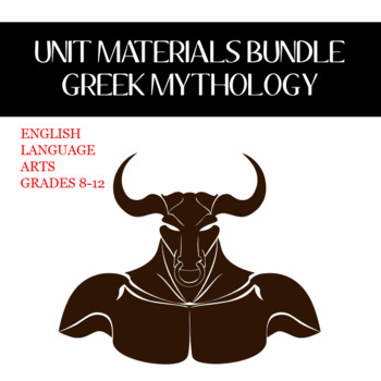 Preview of Greek Mythology Unit Materials Bundle