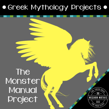 Preview of Greek Mythology Projects - Monster Manual