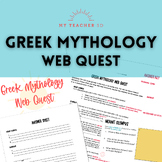 Greek Mythology Web Quest