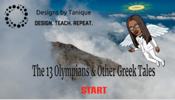 Preview of Greek Mythology Web quest- The Olympians & Other Greek Tales
