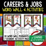 Career Exploration Word Wall, Posters, Activities (Career 