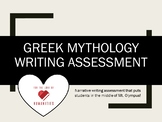 Greek Mythology Writing Assessment