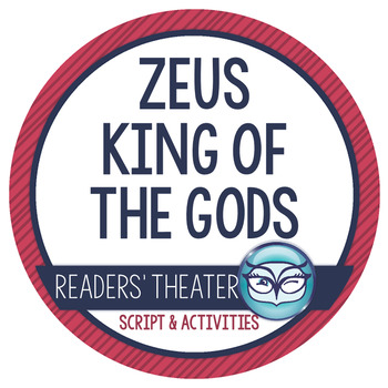 Preview of Greek Mythology: "Zeus King of the Gods" Readers' Theater