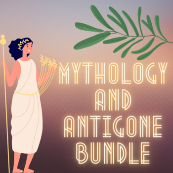 Preview of Greek Mythology and Drama (Antigone) Bundle!