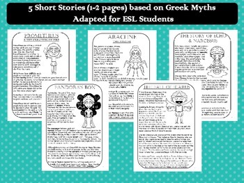 Short Greek Myths 5