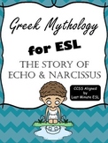 Greek Mythology for ESL: The Story of Echo and Narcissus (