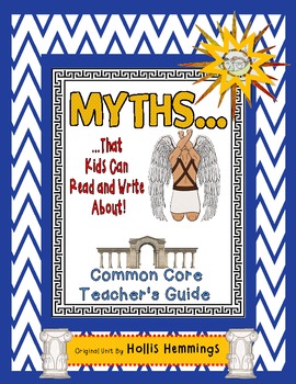 Preview of Greek Myths I Can Read and Write About for the Common Core