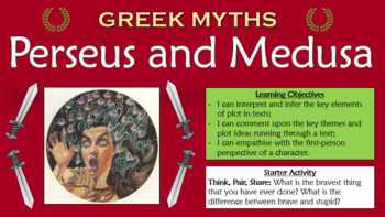 Preview of Greek Myths: Perseus and Medusa