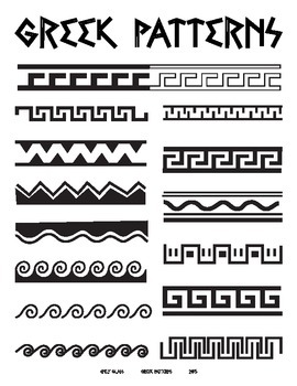 Preview of Greek Patterns Handout