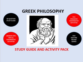 Preview of Greek Philosophy: Study Guide and Activity Pack