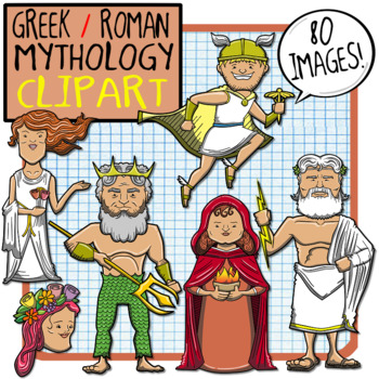Preview of Greek + Roman Mythology Clip Art