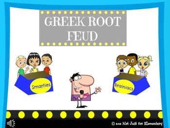 Preview of Greek Root Feud Powerpoint Game