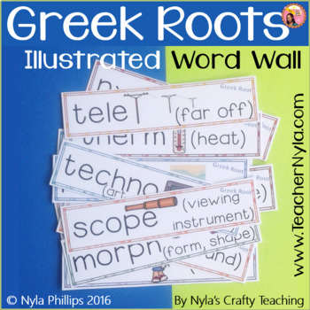 Preview of Greek Root Word Wall