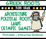 Greek Roots-Architecture, Political Roots & Olympic Games