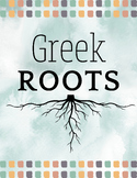 Greek Root Word Flashcards Set 1