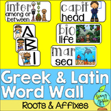 Greek Roots Vocabulary Word Wall