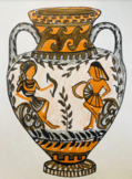 Greek Story Vases art lesson/templates (All School)