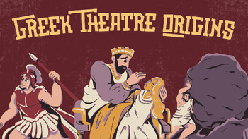 Preview of Greek Theatre Origins Slideshow, Activities & Resources
